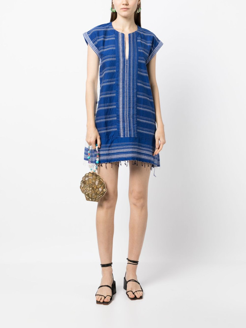 lemlem Inku short kaftan dress outlook