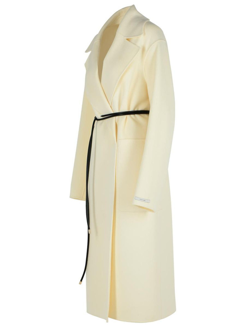 Sportmax Sportmax 'Abbot' Milk Virgin Wool Dressing Gown Coat outlook
