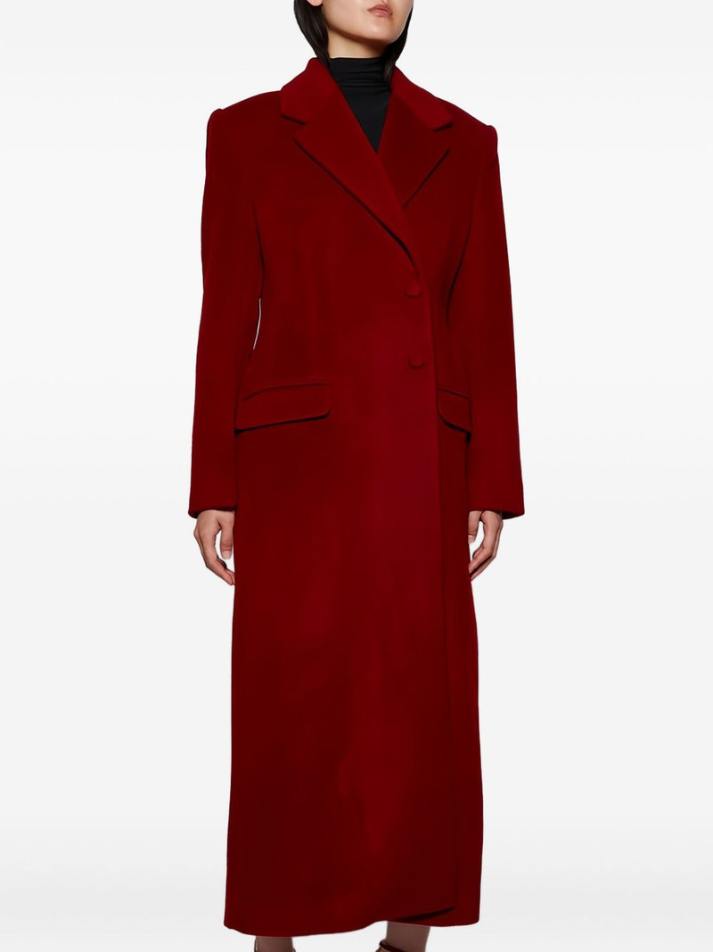 TOVE Vonnie Wool Coat Dark Red outlook