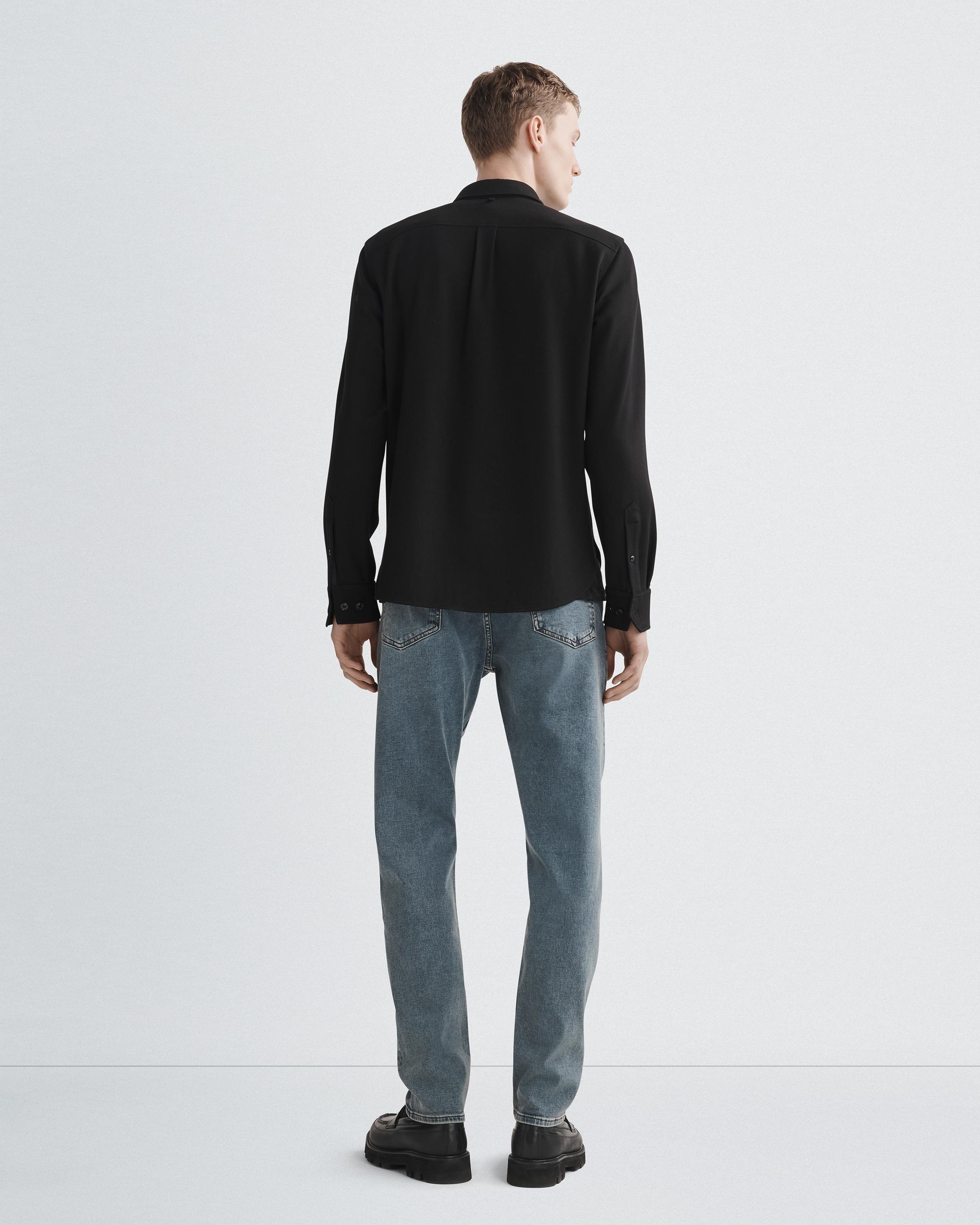 Fit 2 - Ramsey
Slim Fit Medium Indigo Action Loopback Jean - 5