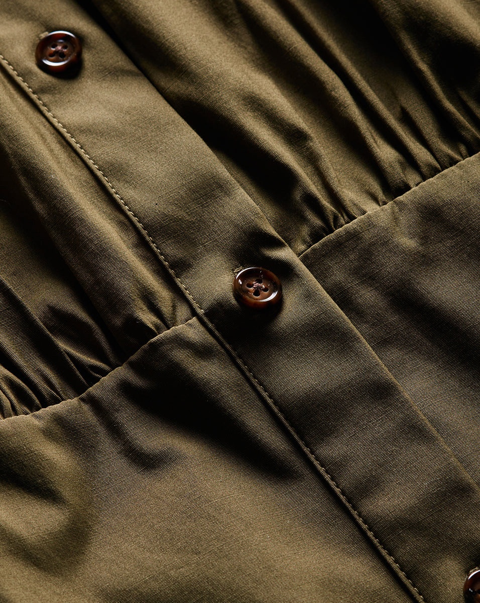 RAE POPLIN SHIRTDRESS - 4
