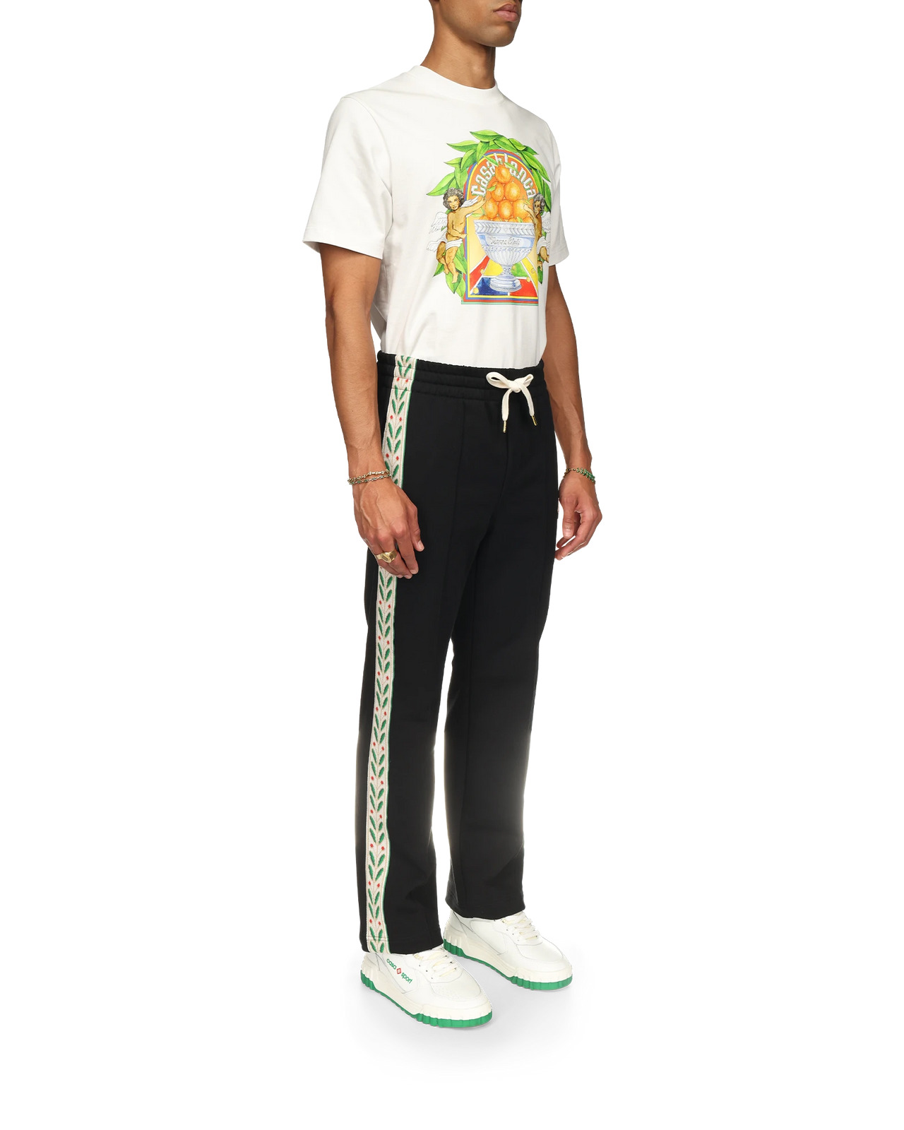 Laurel Panelled Sweatpants | Casablanca Paris - 5