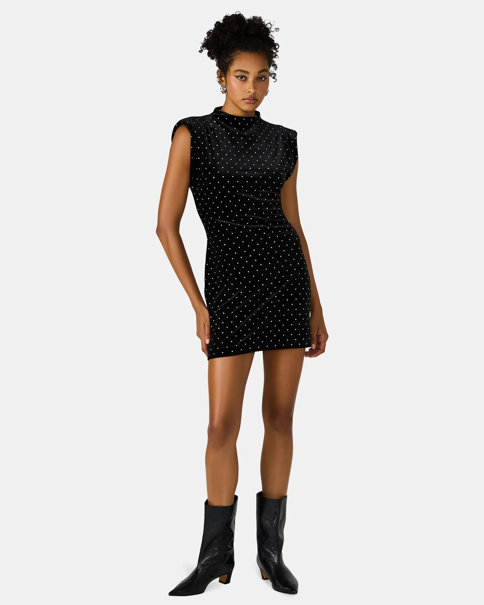 ASTORIA DRESS BLACK - 1