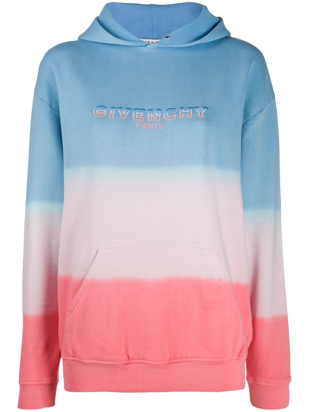 tie-dye logo hoodie - 1