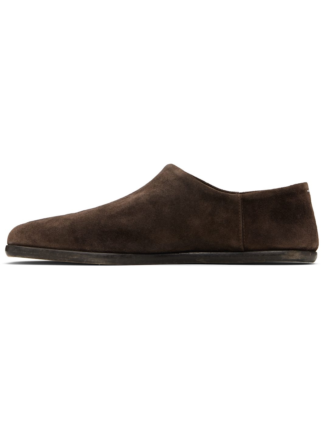 Brown Tabi Babouche Loafers - 3
