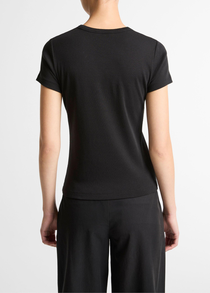 Vince Pima Cotton-Blend '90s Shrunken T-Shirt outlook