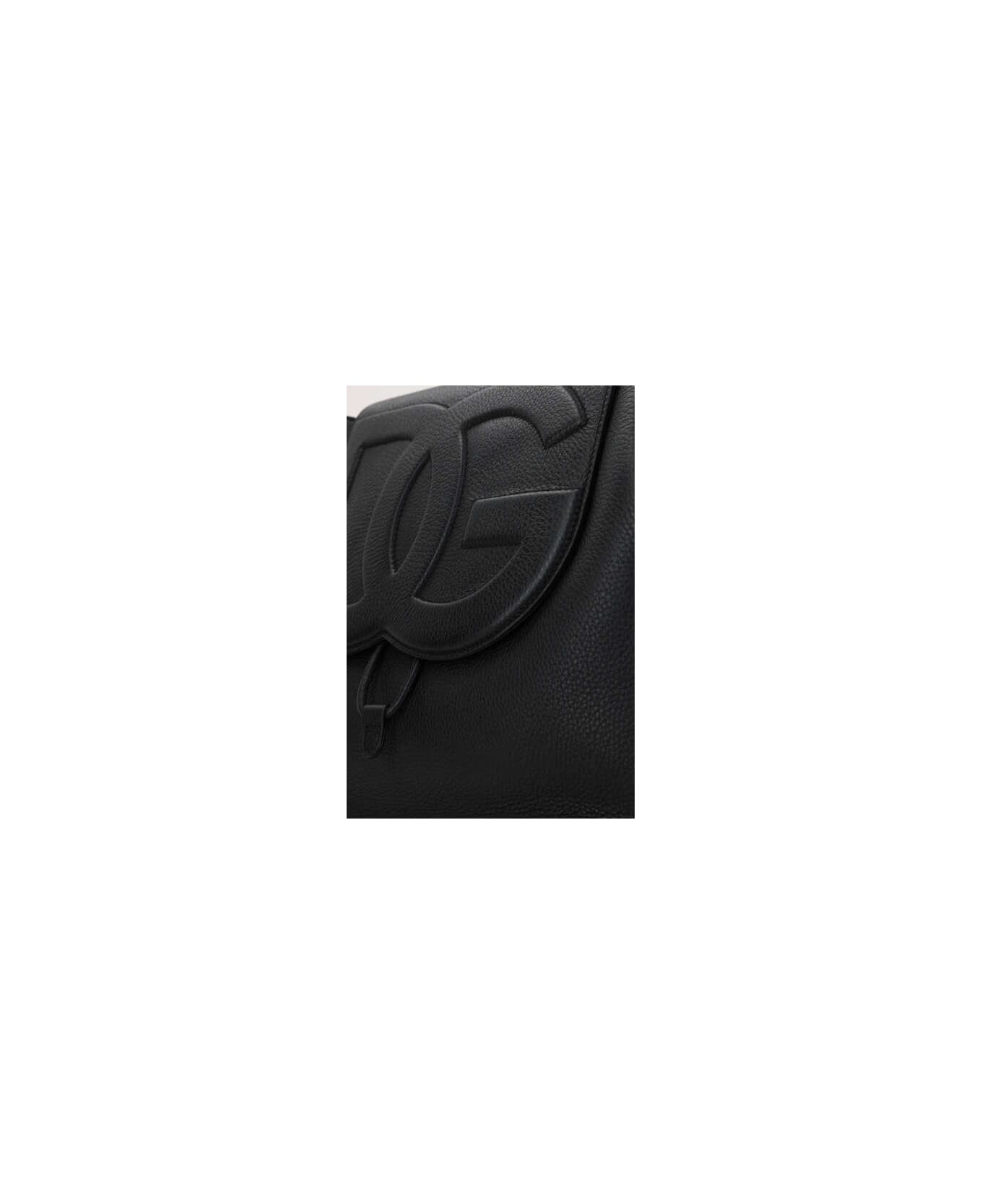Logo Embossed Backpack - 4
