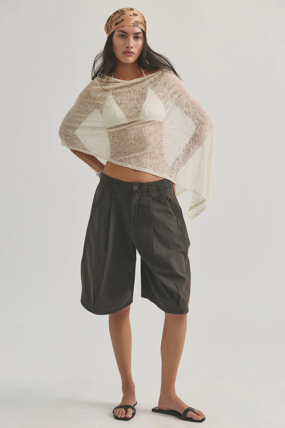 Skyscraper Trouser Shorts - 1