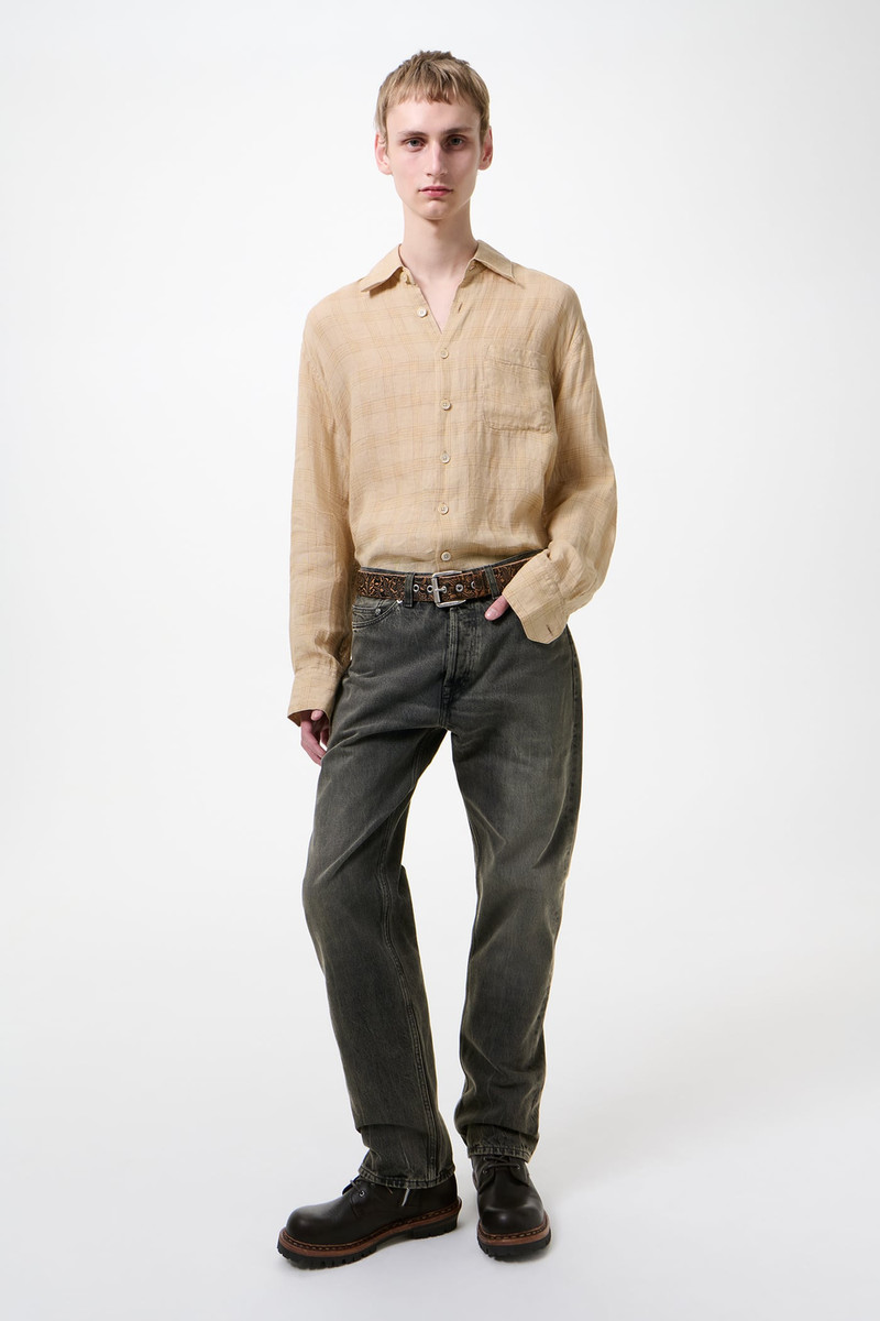 Our Legacy First Cut Graphite Wave Selvedge outlook