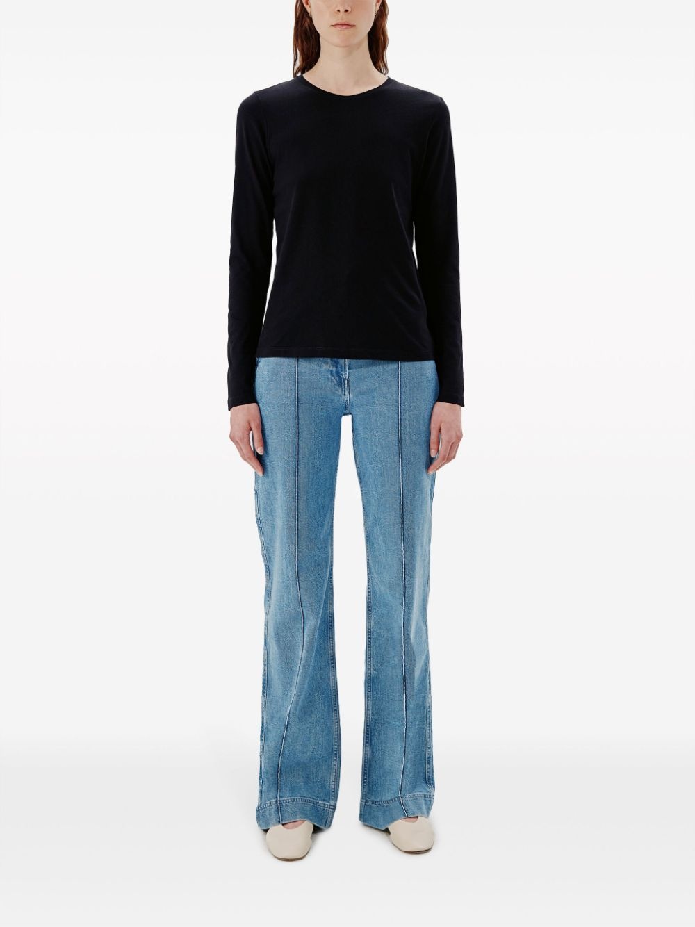 crew-neck long-sleeved T-shirt - 3