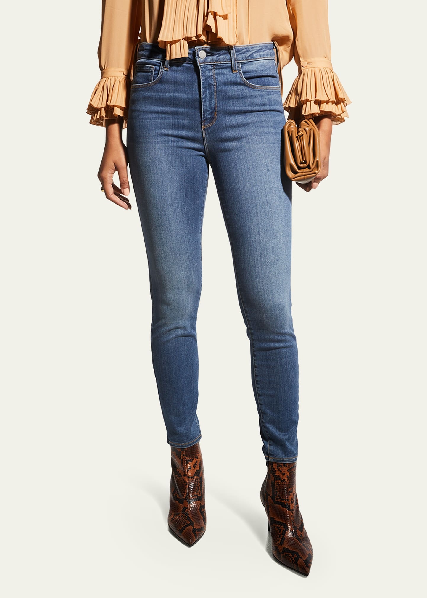 Margot High-Rise Skinny Ankle Jeans - 4