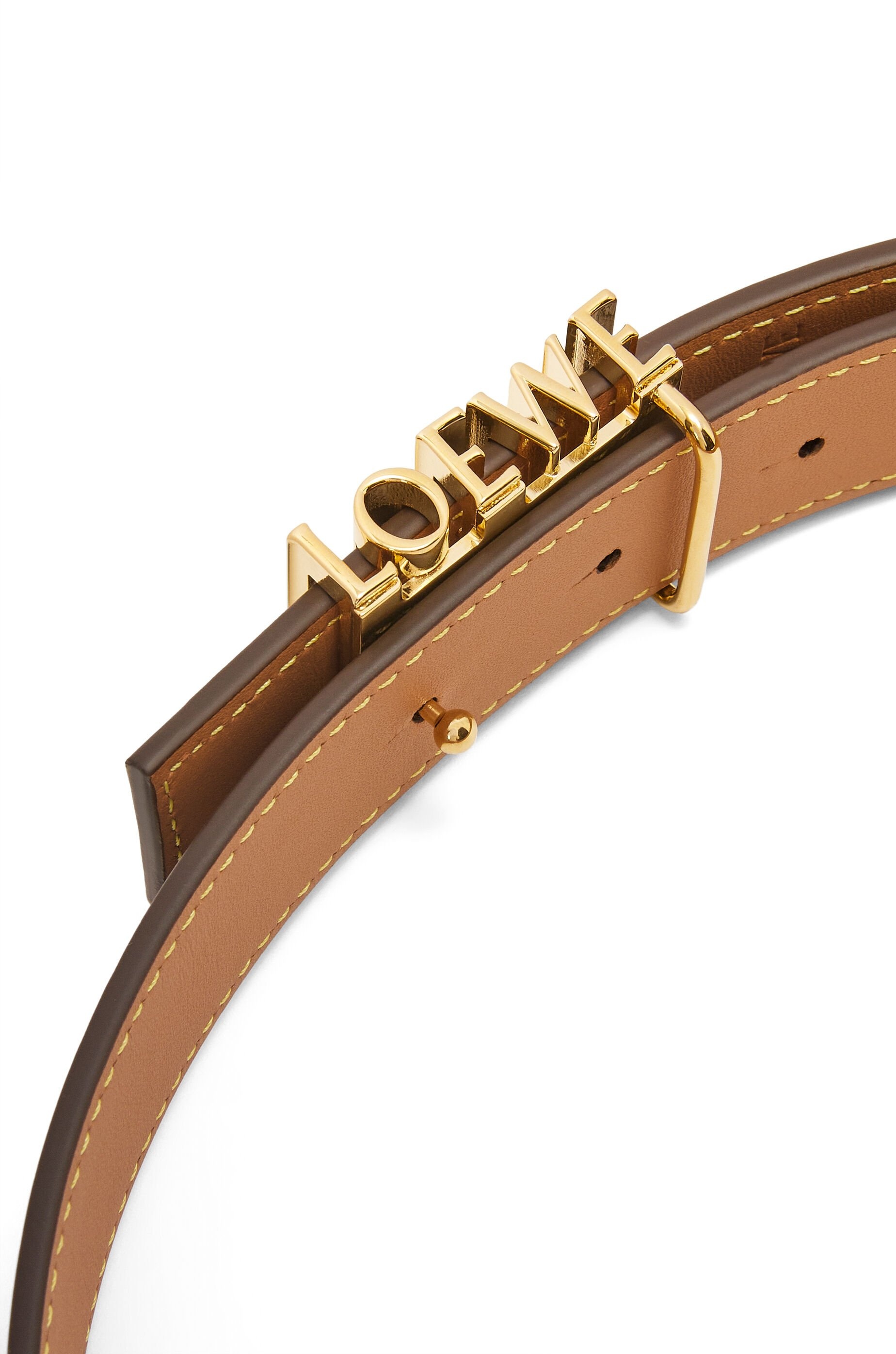 LOEWE graphic belt in classic calfskin - 3
