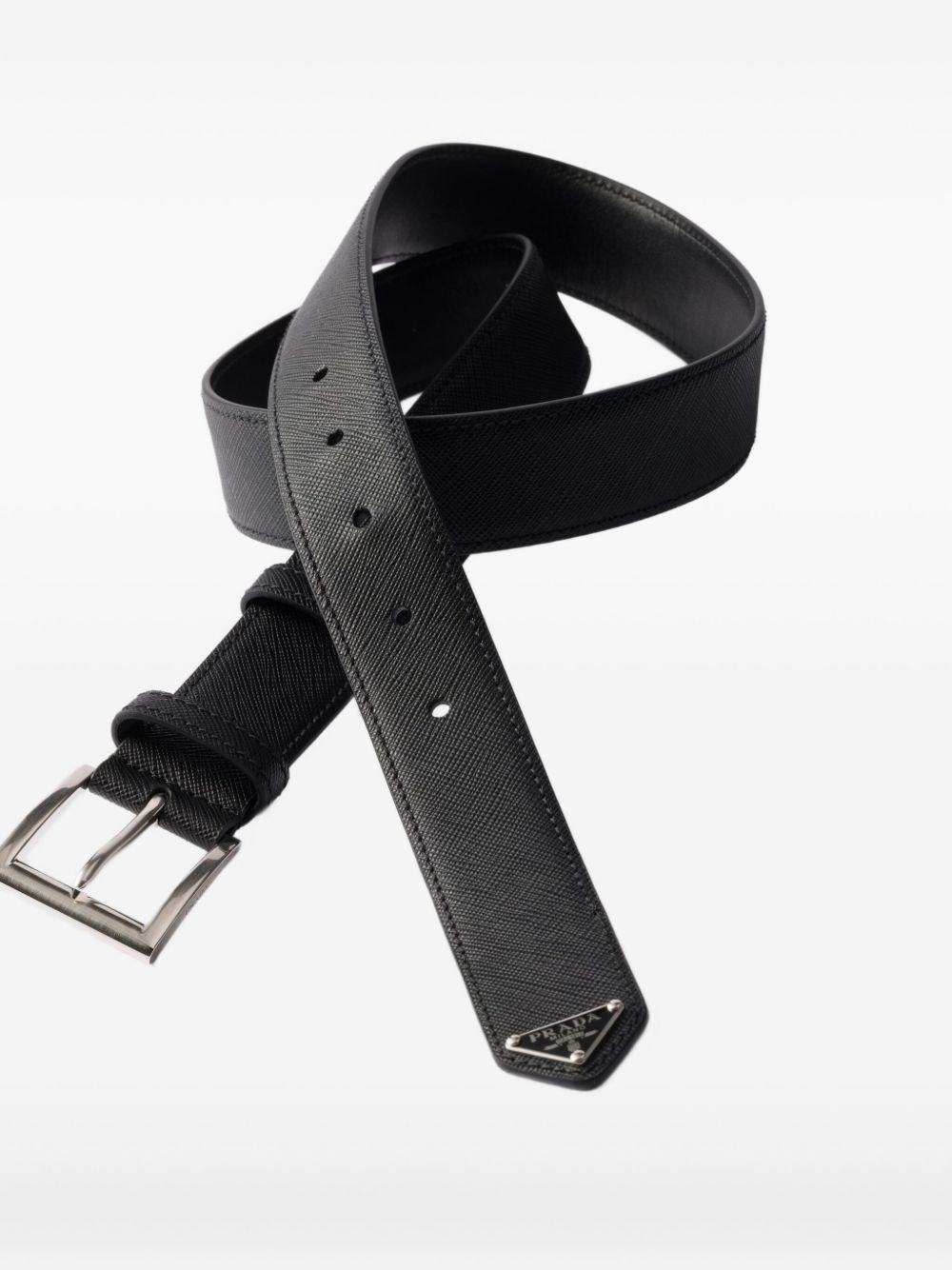Saffiano leather belt - 2