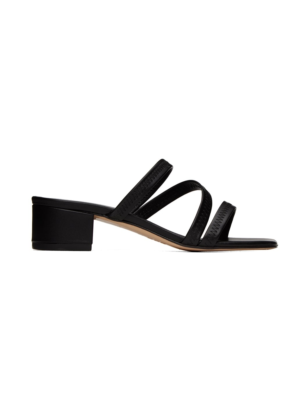 Black Riviera Sandals - 1