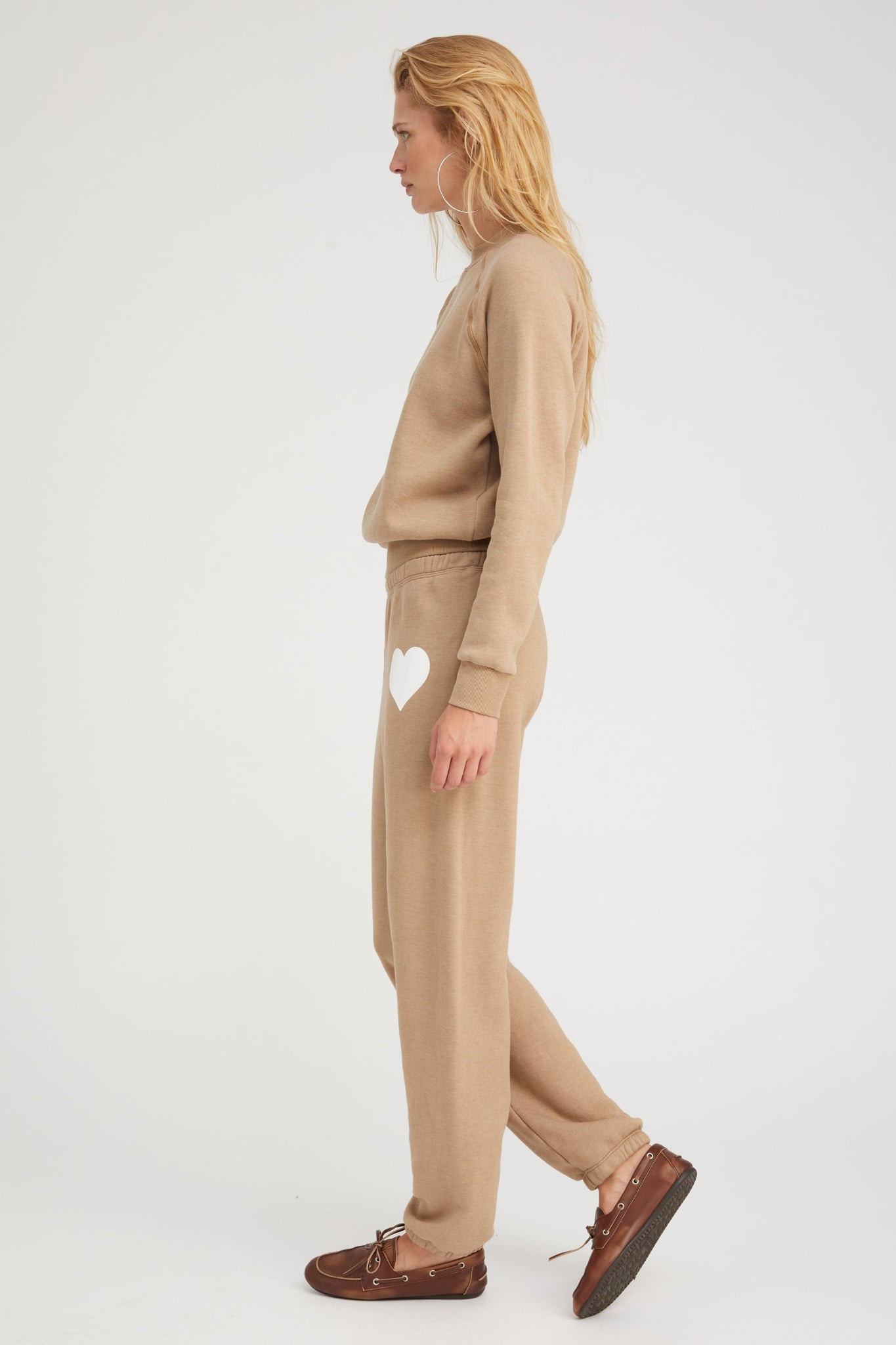 LATTE HEART SWEATPANTS - 4