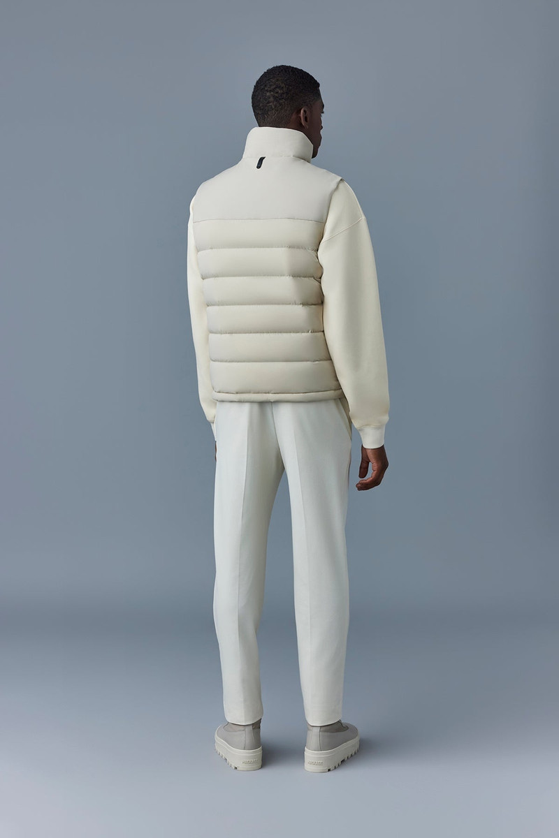 BOBBIE Agile-360 stretch light down vest with stand collar 5