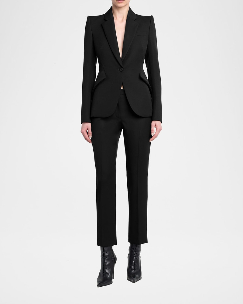 Alexander McQueen Cropped Cigarette Trousers outlook
