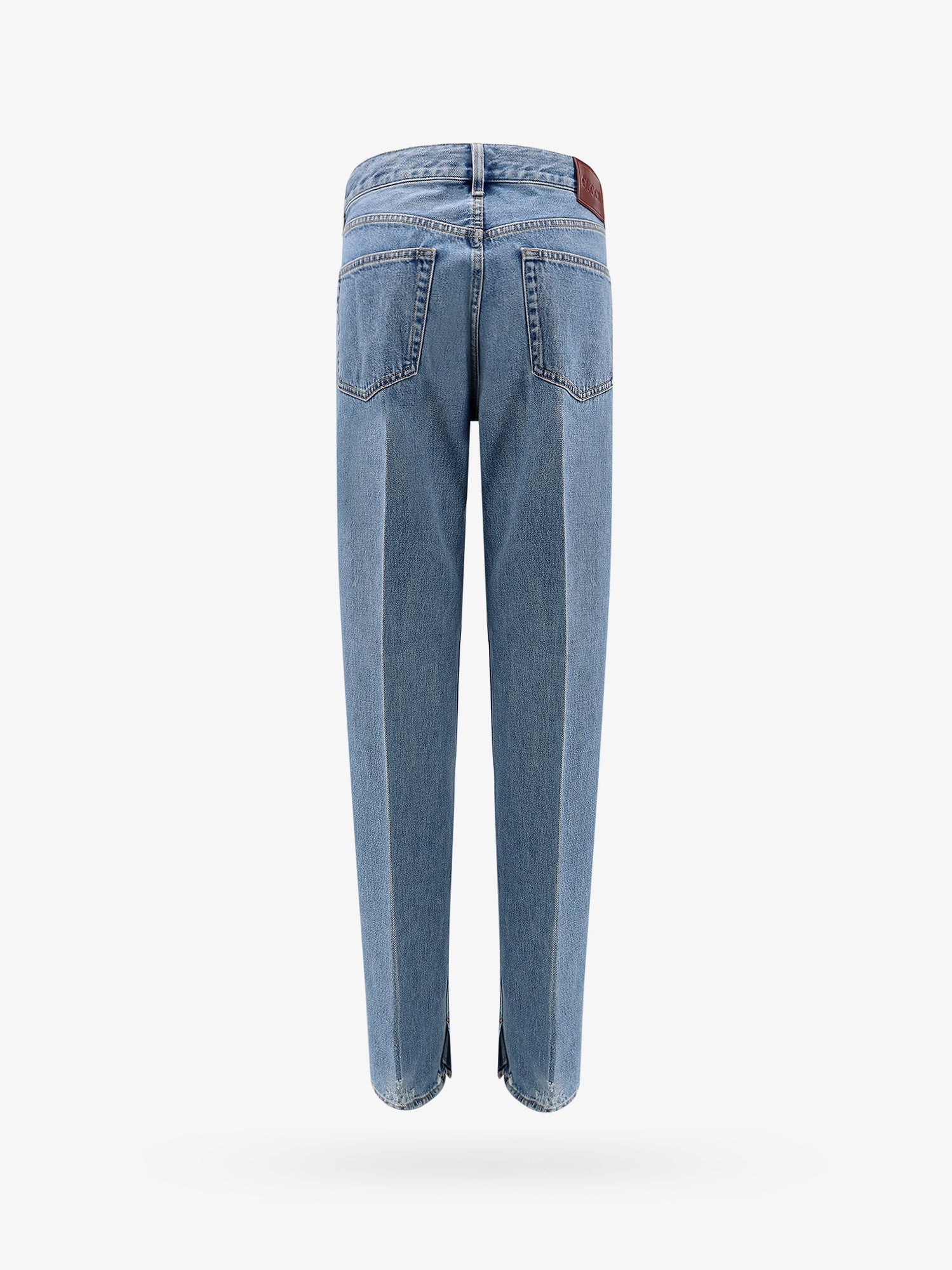 デニム・ジーパン GUCCI Cotton jeans with rossa ancora back logo patch GUCCI Cotton jeans with rossa ancora back logo patch