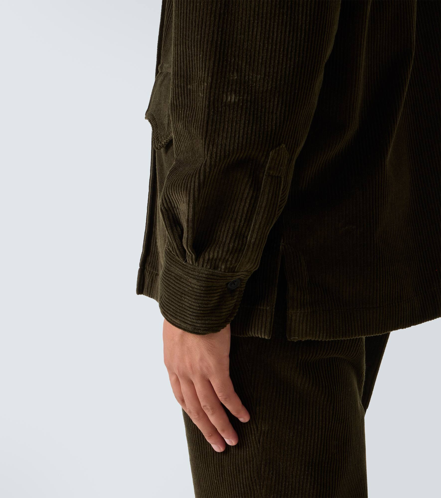 Cotton corduroy Western shirt - 6