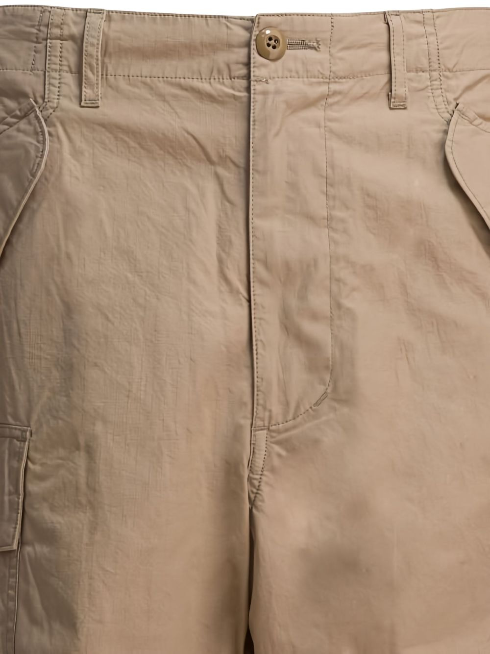 cargo-pocket cotton shorts - 3