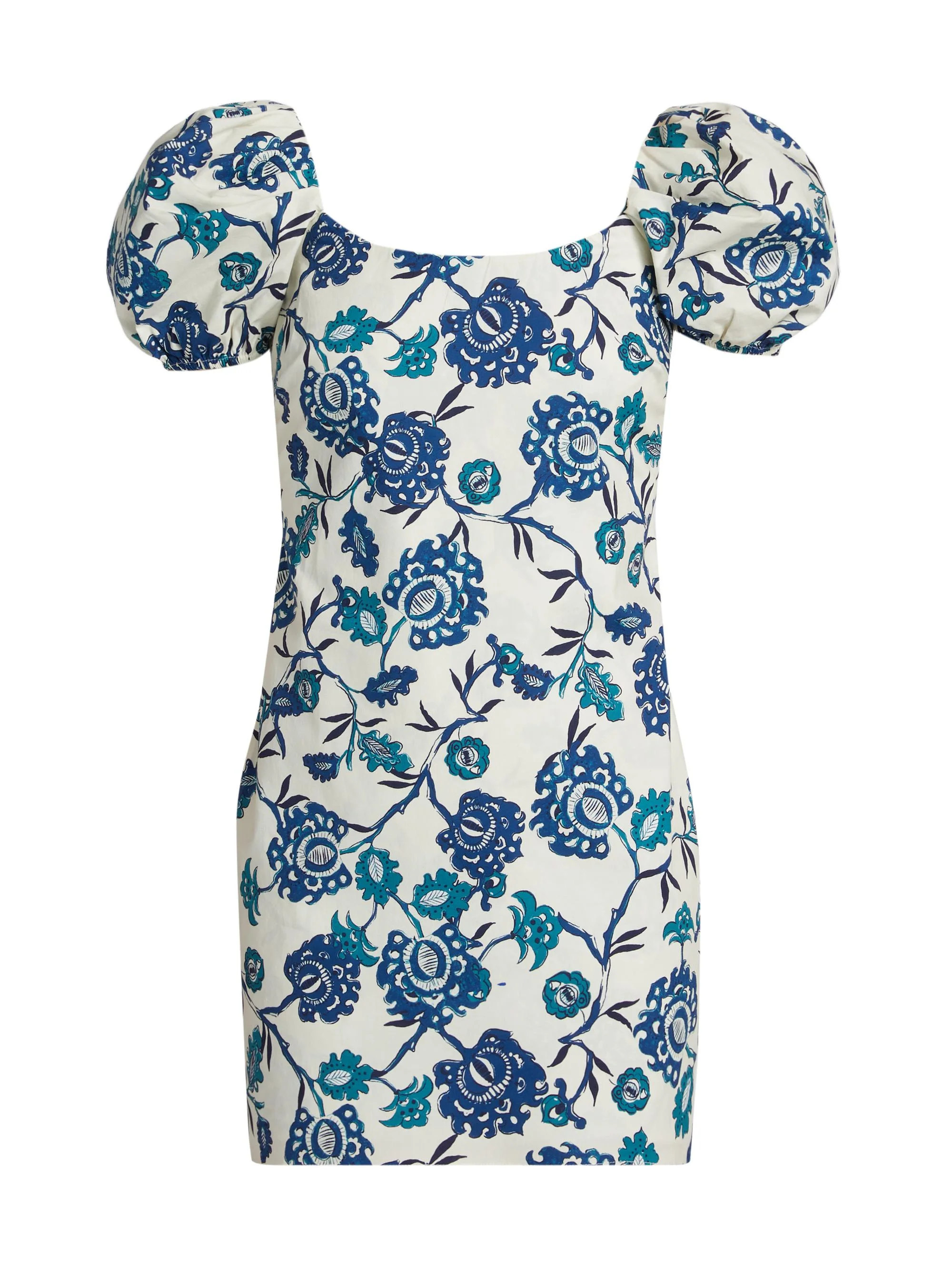 Women's Analie Floral Minidress - Poplin - 1