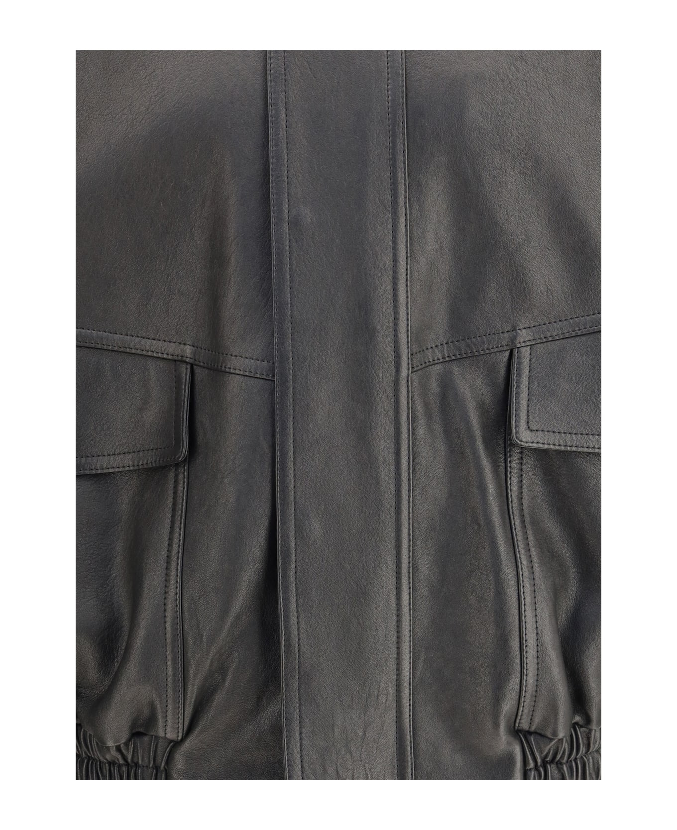 Balloon Leather Jacket - 3