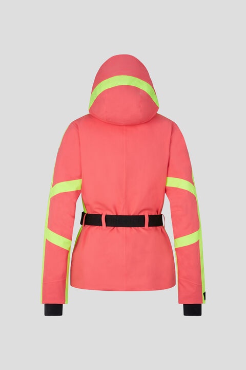Moia Ski jacket in Neon pink/Lime - 3