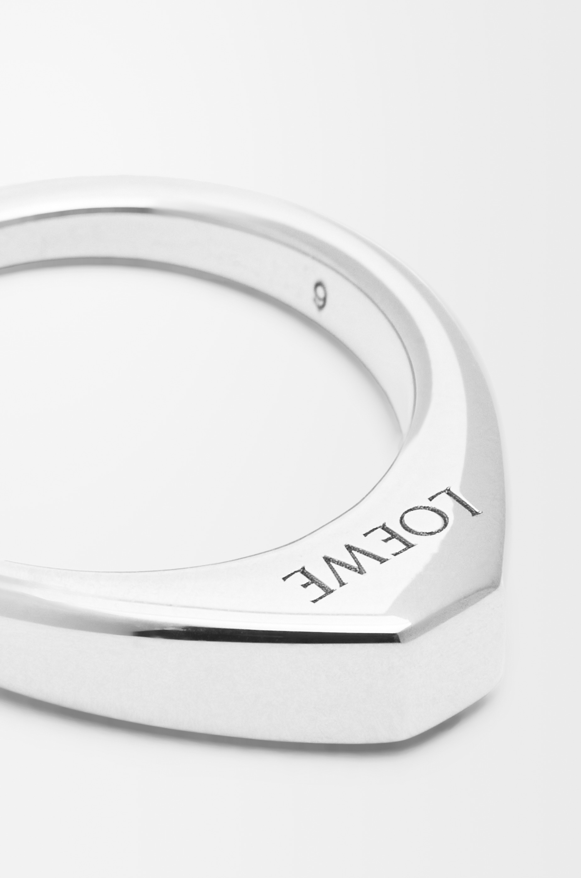 Stirrup ring in sterling silver - 5