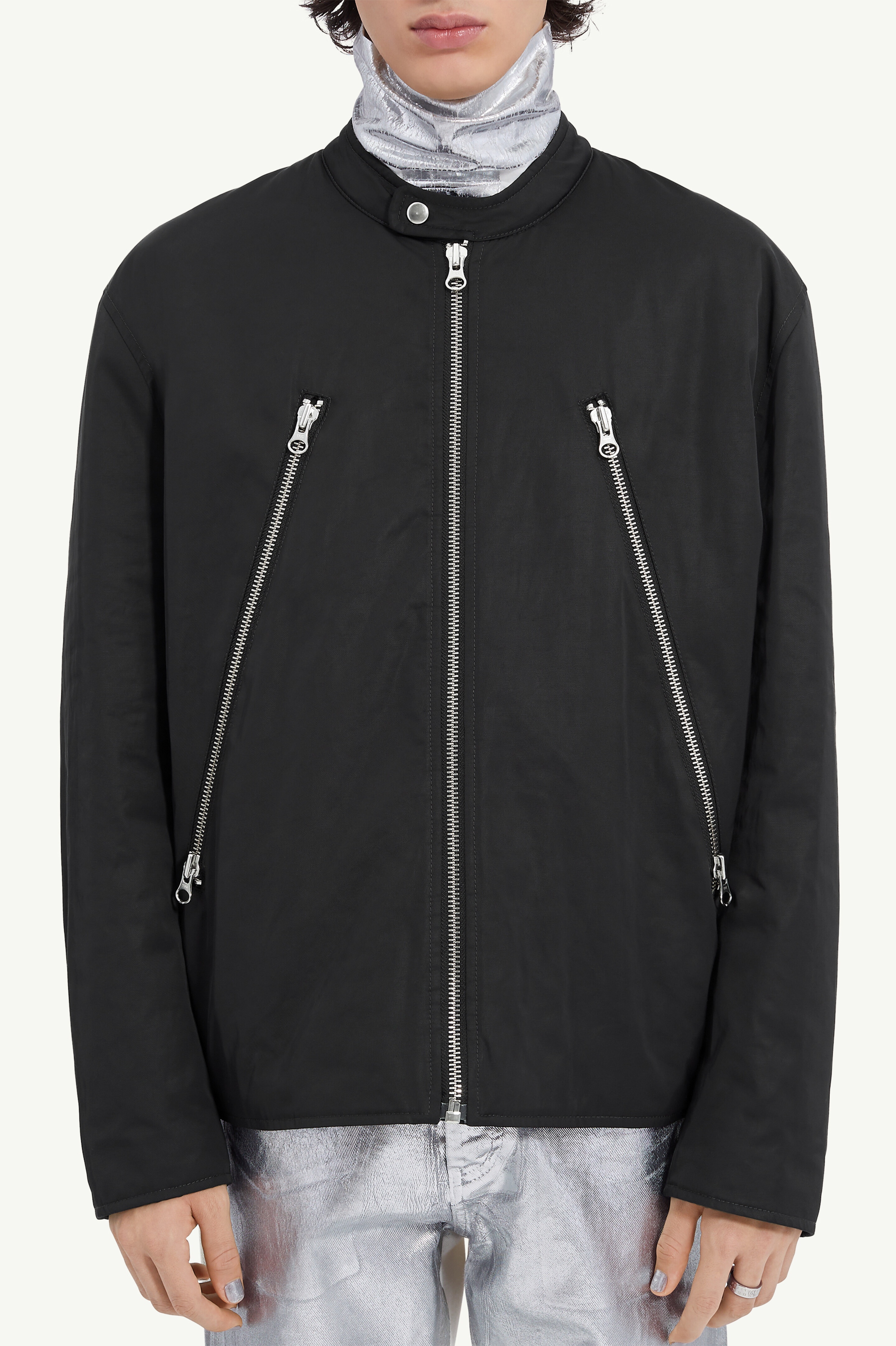 Hooded bomber jacket - 5