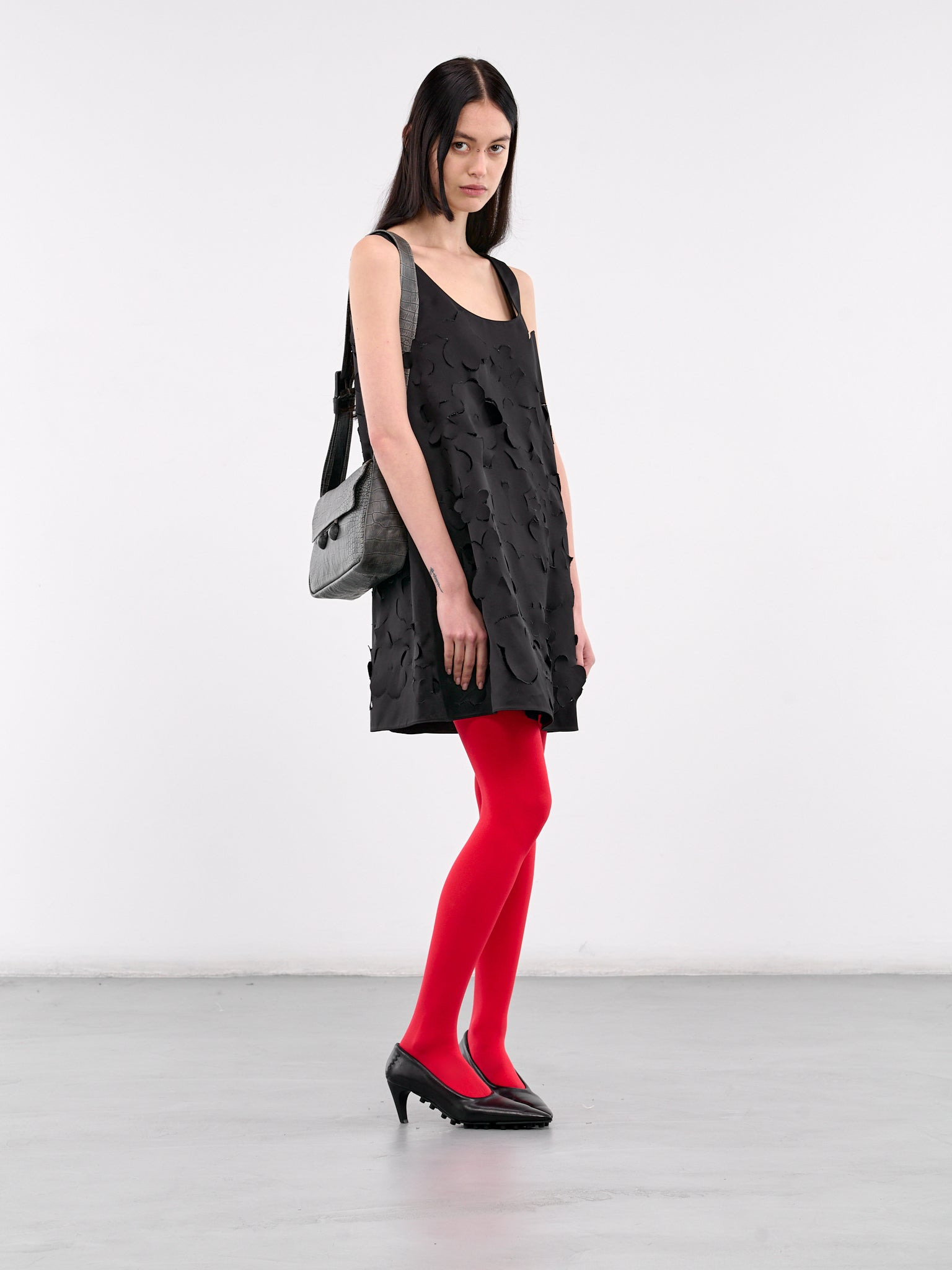 Duchess Cut-Out Mini Dress - 6