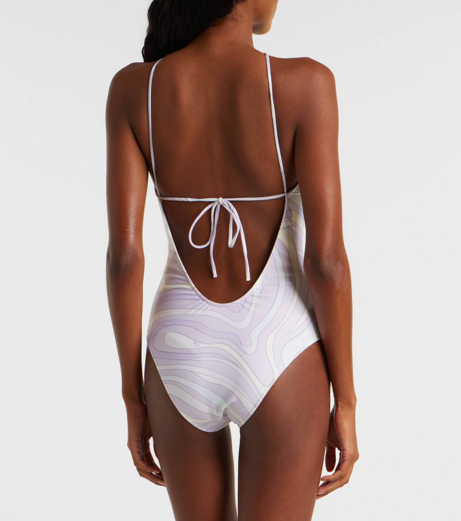 Marmo halterneck swimsuit - 3