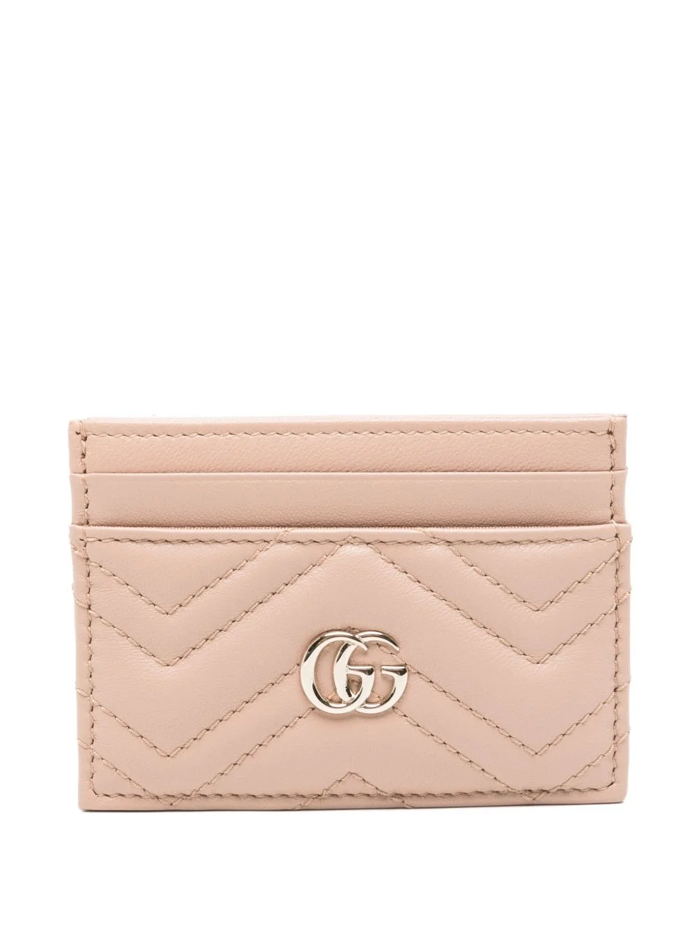 Gucci Women Gg Marmont Leather Card Case - 1