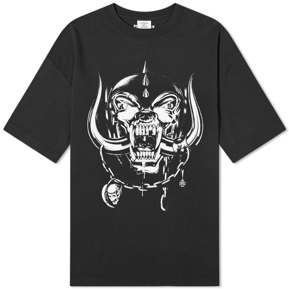 VETEMENTS x Motorhead Big Skull Tee - 1