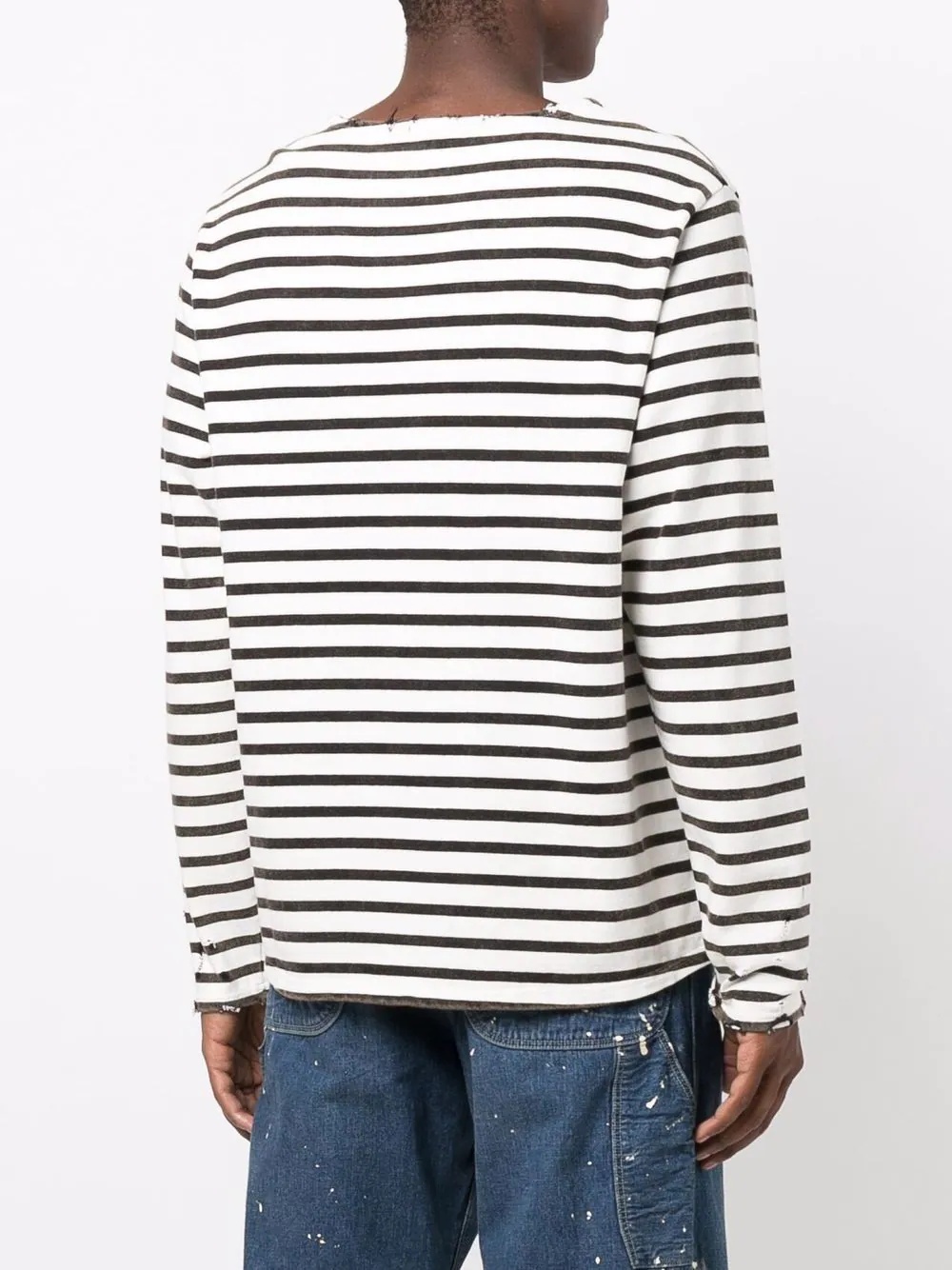 striped long-sleeve top - 4