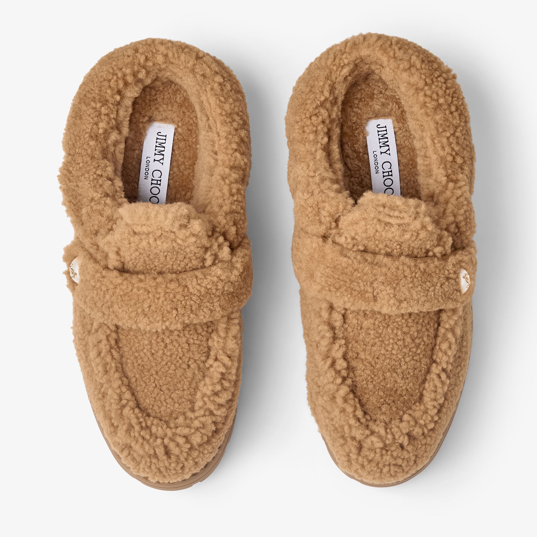 Shea Mule Flat
Rattan Curly Shearling Flats - 4