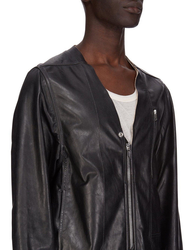 Distressed Leather Jacket 4