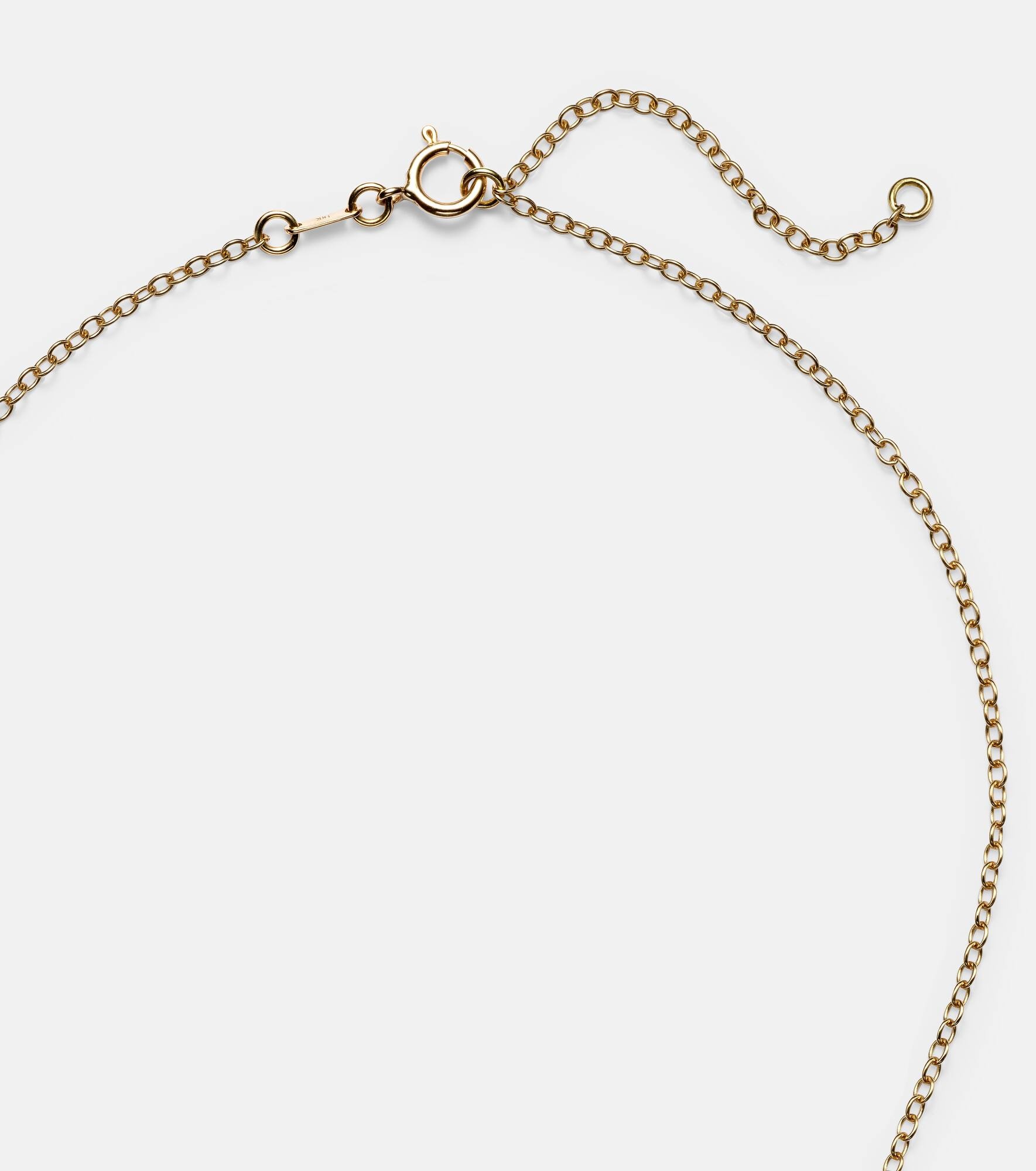 Vesta 18kt gold chain necklace with diamonds - 6