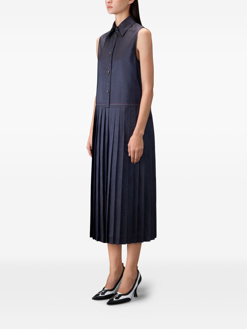 pleated midi dress 3
