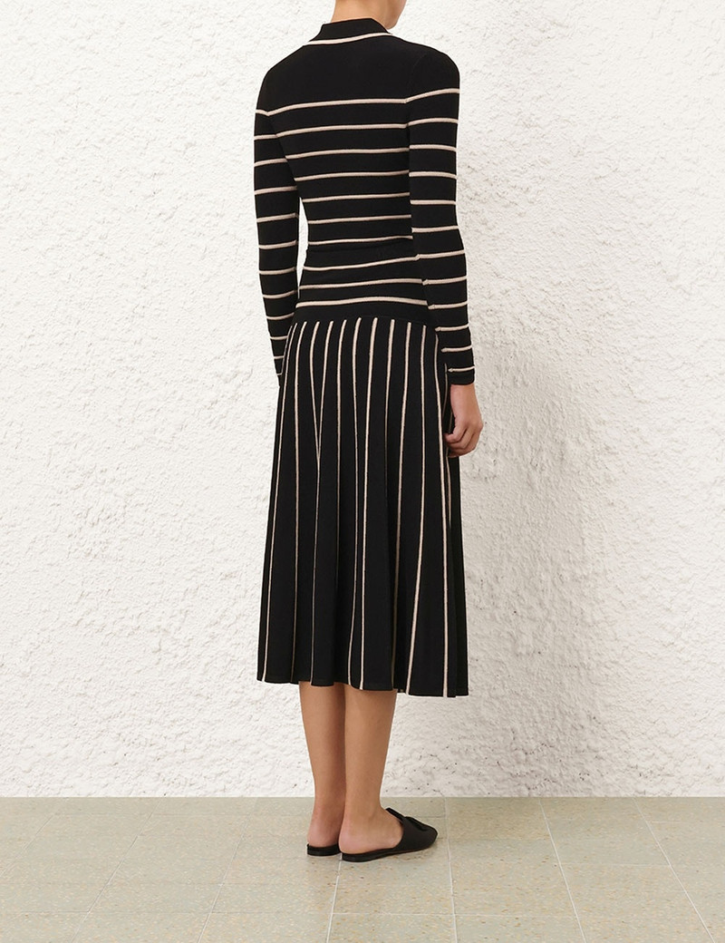 CRUSH STRIPE LONG SLEEVE POLO 4