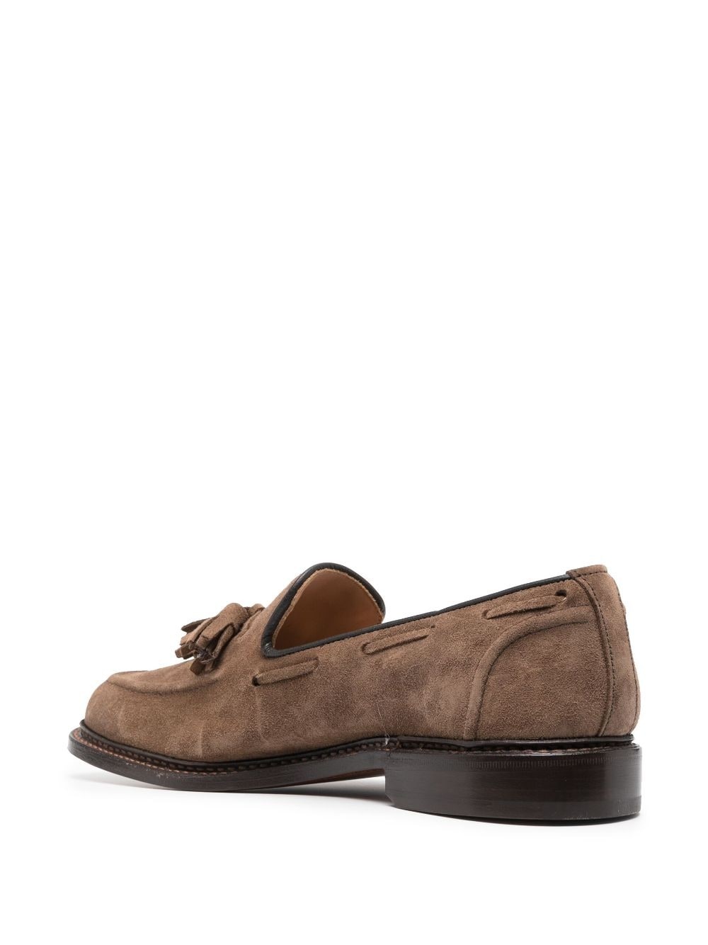 tassel-detail leather loafers - 3