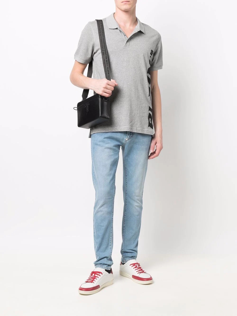 logo slim-fit jeans - 2