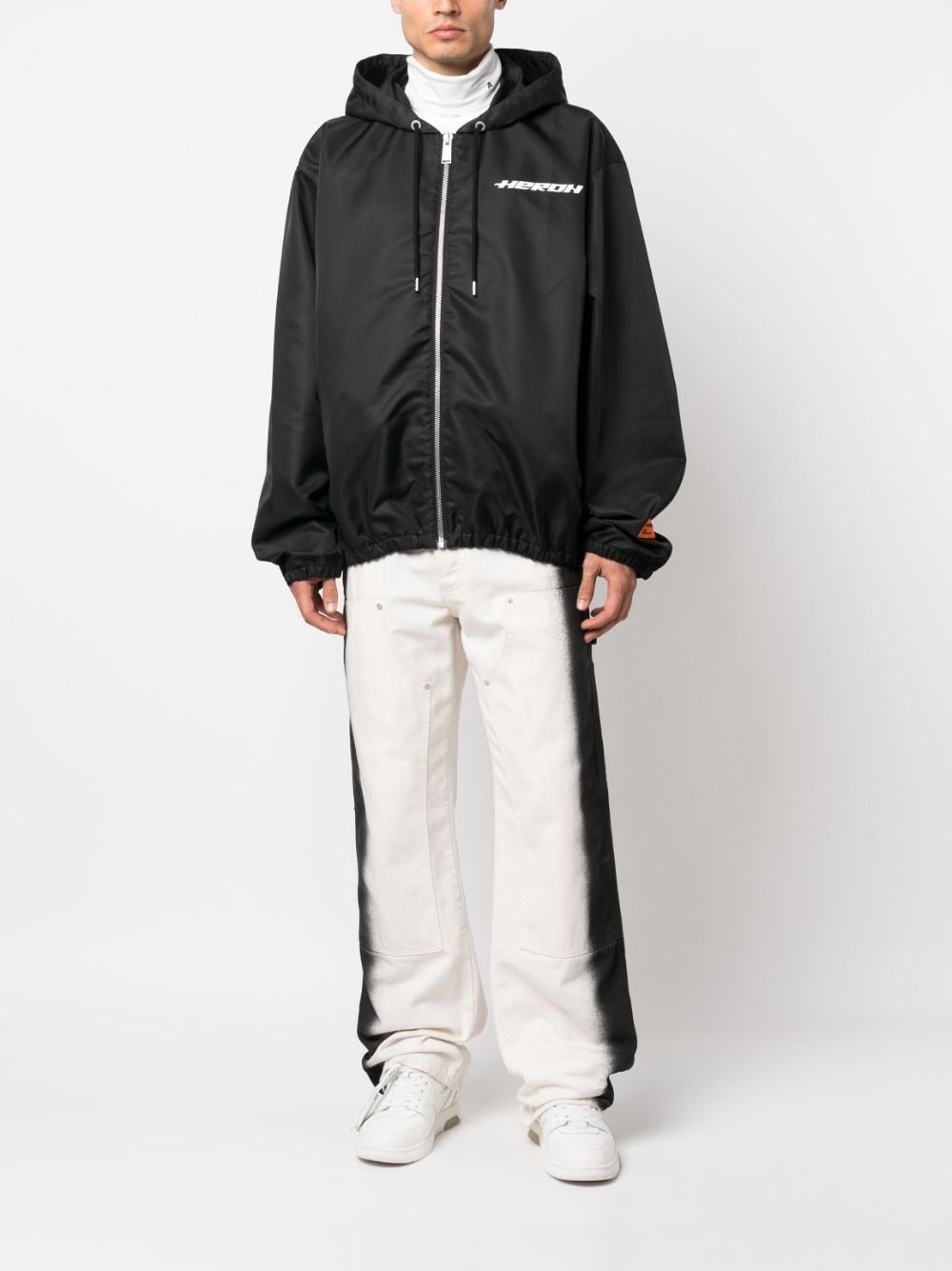 lightweight hooded jacket - 2