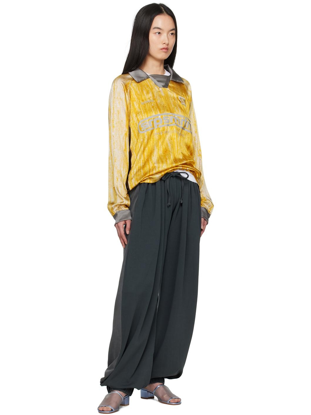 Yellow Drips Polo - 4