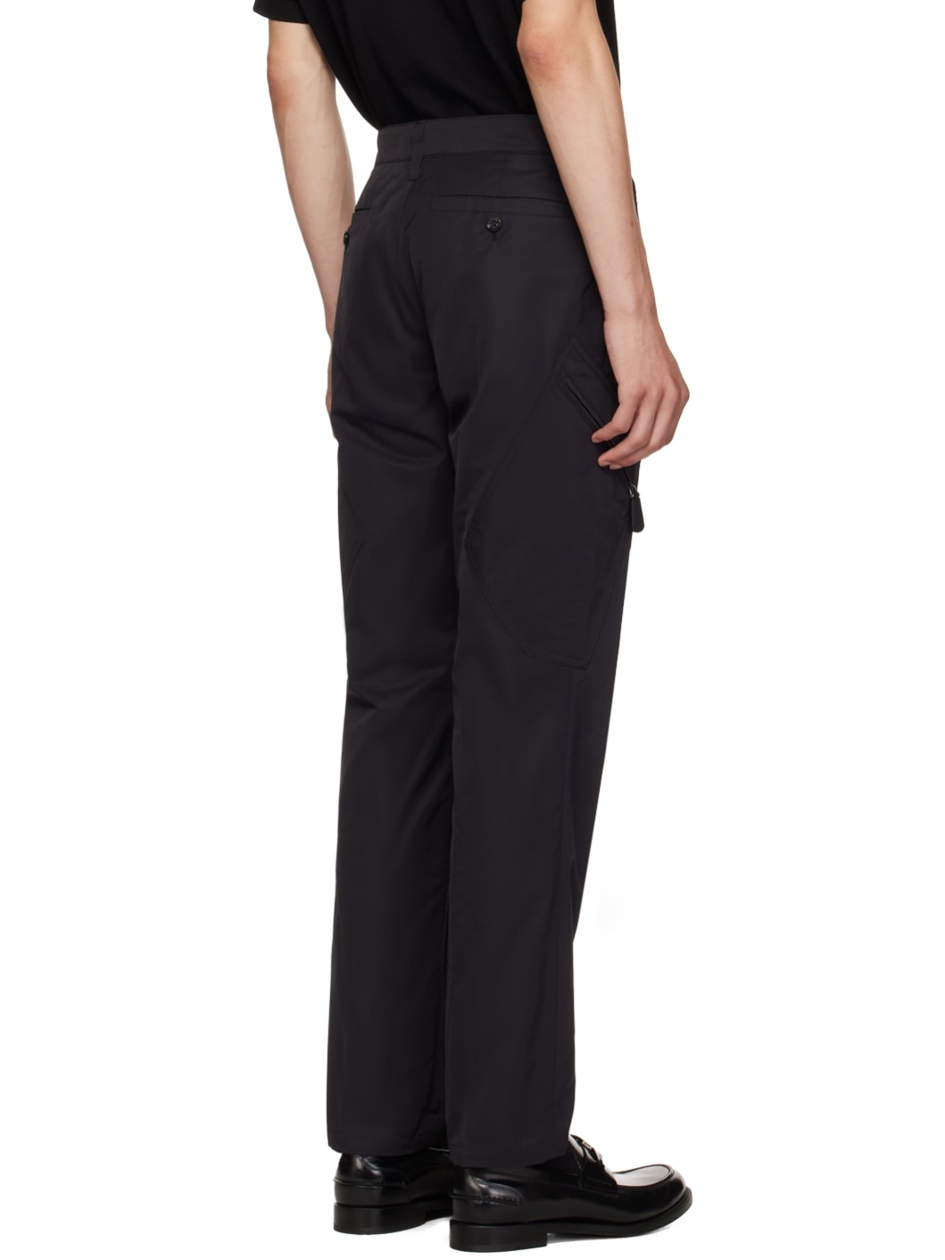 Black Tailored Trousers - 3