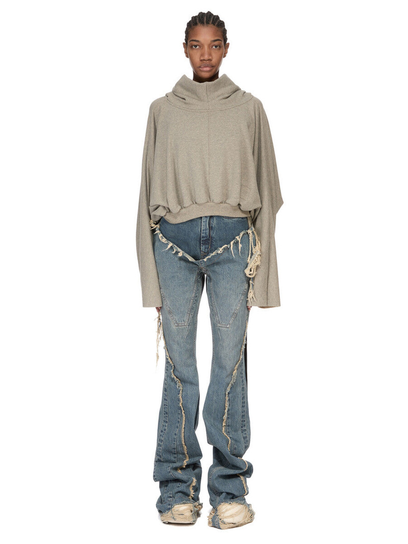 Rick Owens DRKSHDW SLIVERED BOOTCUT outlook