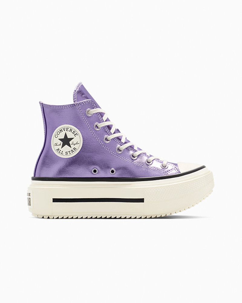 Chuck Taylor All Star Lift Double Stack Platform Metallic 1