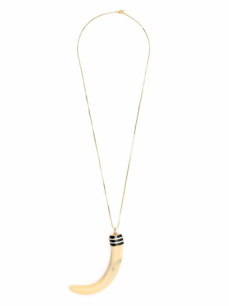 horn-pendant necklace 3