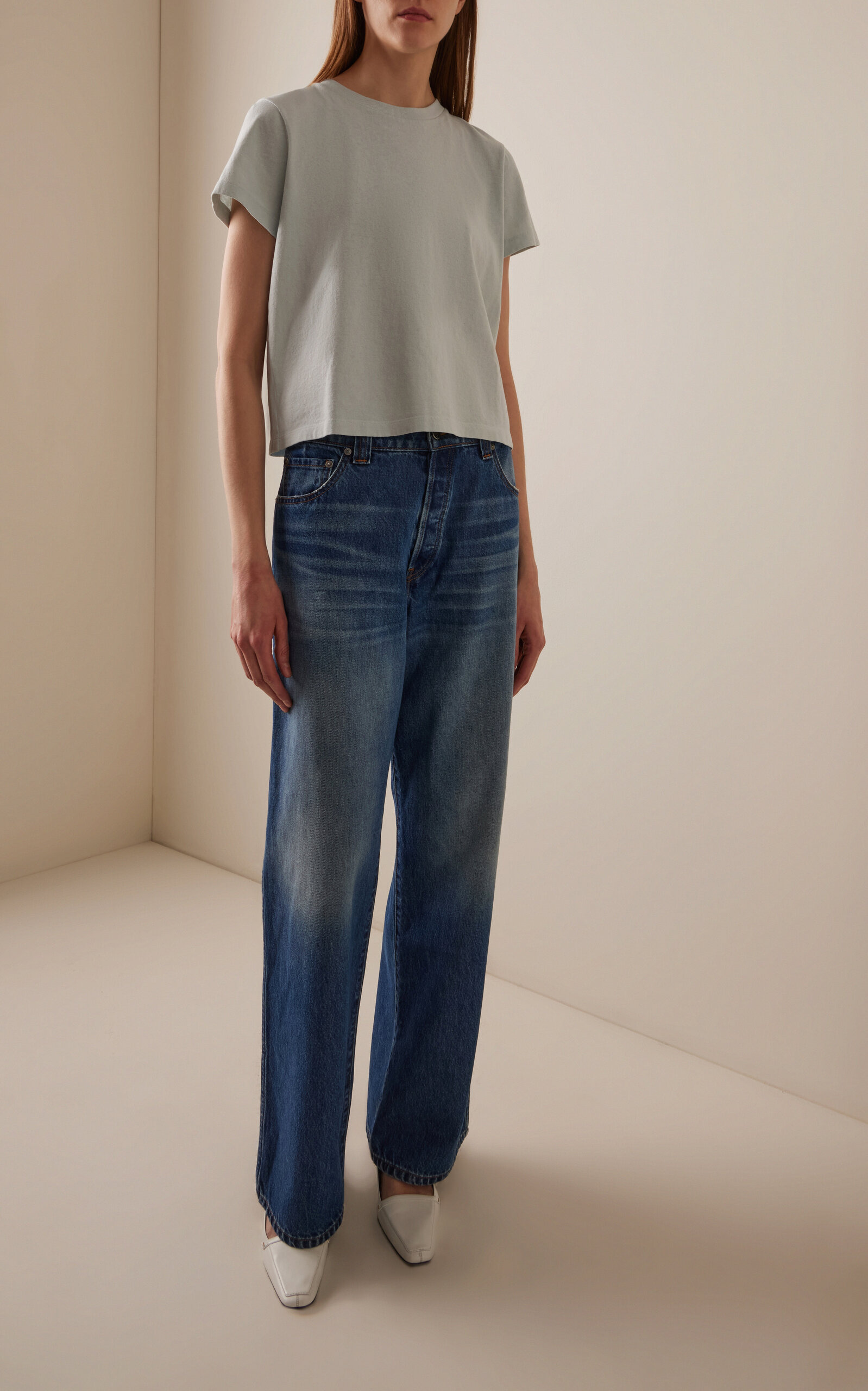 Emmylou Cotton Jersey T-Shirt blue - 3