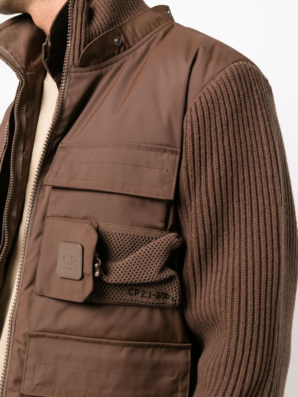 hybrid cargo-pocket jacket - 5