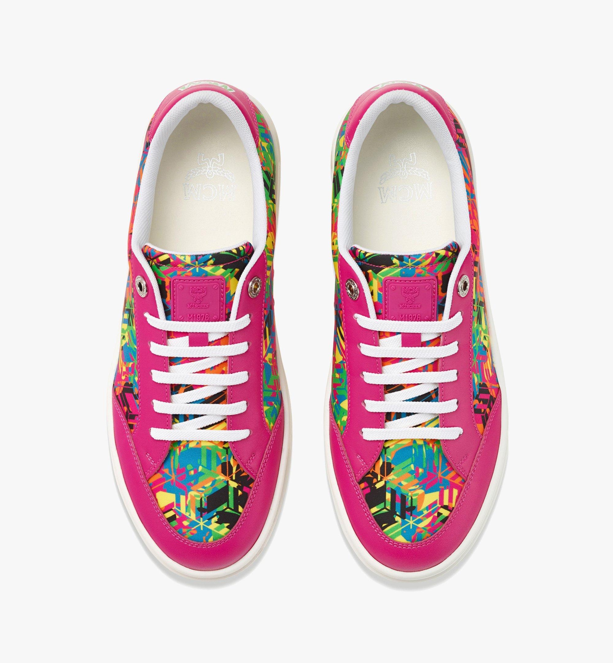 Women’s Skyward Platform Sneakers in Cubic Camouflage ECONYL® - 6